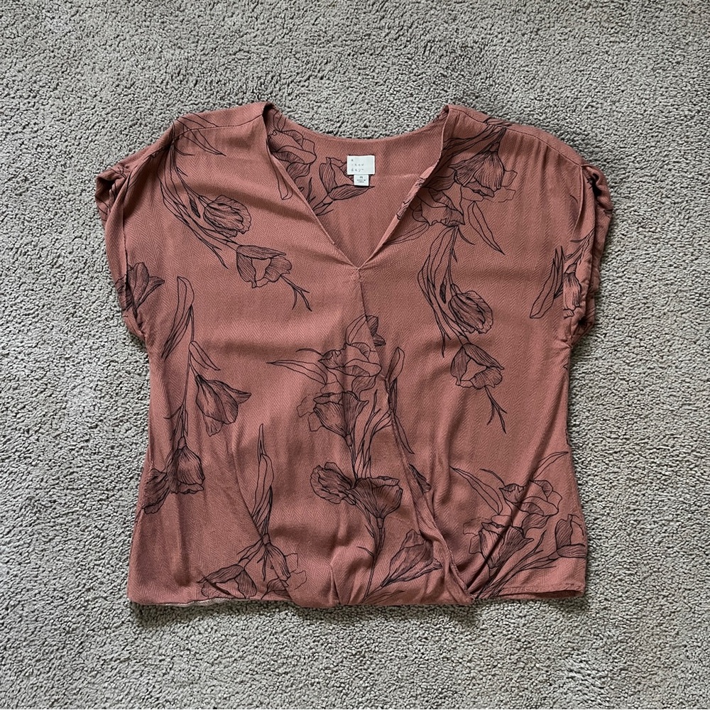 A New Day Bubble Wrap Blouse
